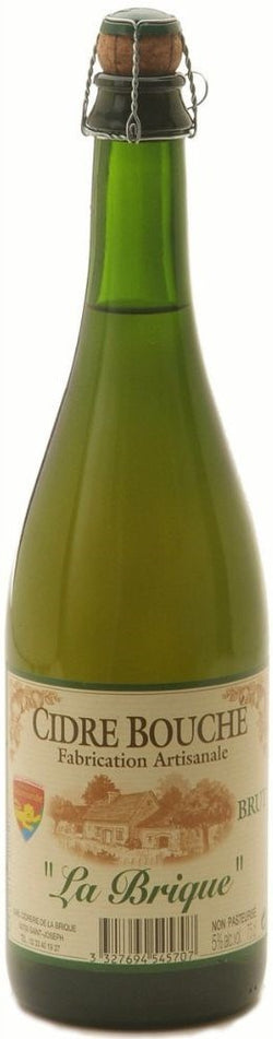 La Brique Cidre Bouché Brut 5%