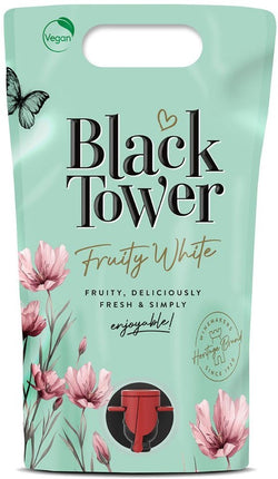 Black Tower Fruity white viinipussi 8 %