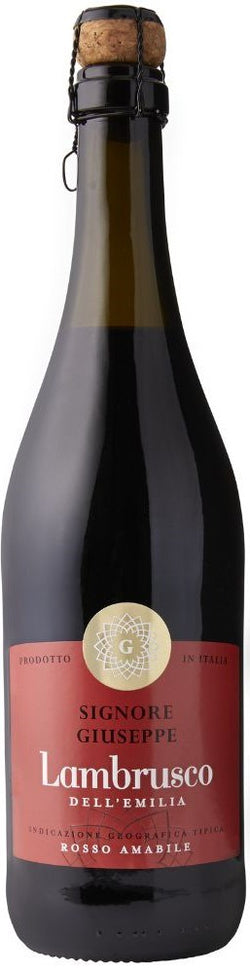 Signore Giuseppe Lambrusco Rosso 8%