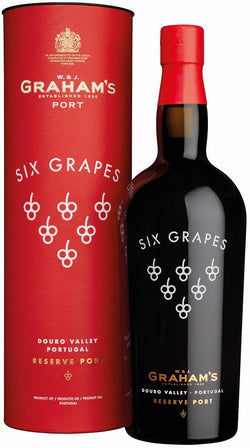 Graham's Six Grapes Reserve Ruby Port lahjapakkaus