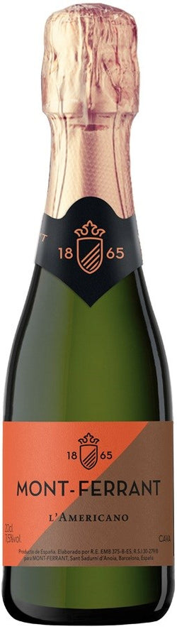 Mont-Ferrant Americano Organic Cava Brut Nature 0.2 l