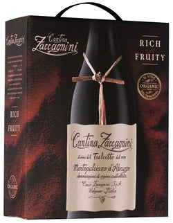 Zaccagnini Montepulciano d' Abruzzo Tralcetto Organic hanapakkaus
