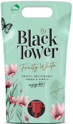 Black Tower Fruity white viinipussi 8 %